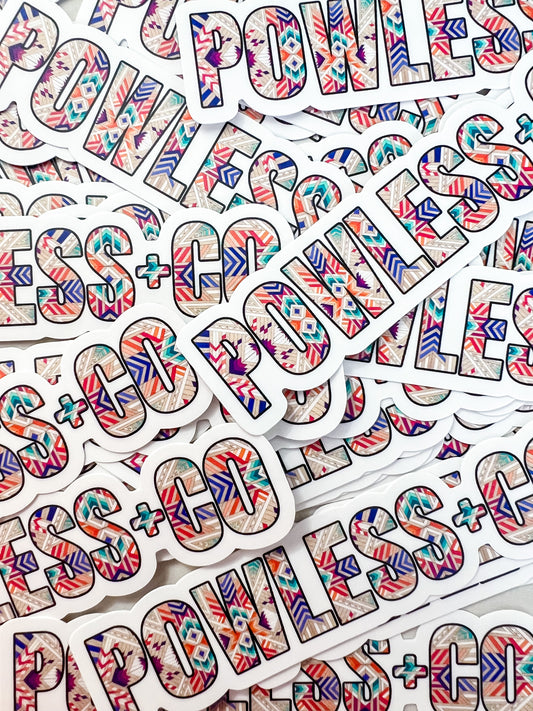 Powless + Co. Mosaic Sticker