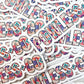 Powless + Co. Mosaic Sticker